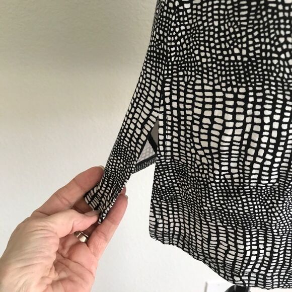 Michael Kors Black and White Tank Top - Small - Picture 5 of 8